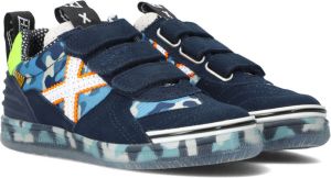 Munich G3 Velcro Lage sneakers Jongens Blauw