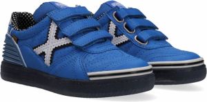 Munich Blauwe Lage Sneakers G3 Velcro