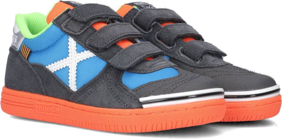 Munich Velcro G3 Lage sneakers Jongens Grijs