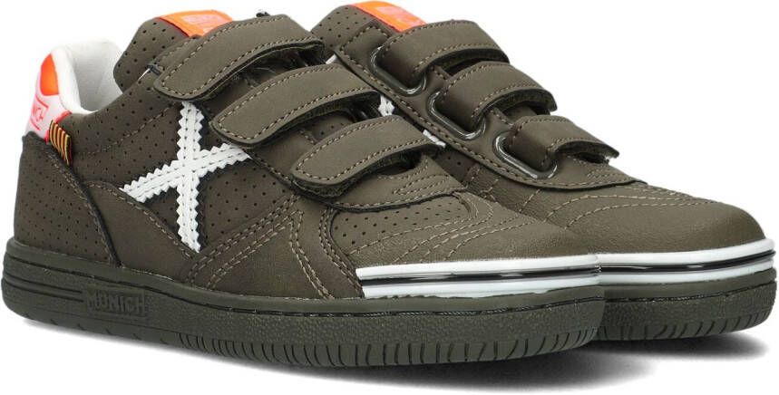 Munich Groene Lage Sneakers Velcro G3