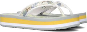 Napapijri Beige Teenslippers Stick