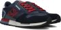 Napapijri Elegante Blauwe Sneakers met Contrasterende Details Blue Heren - Thumbnail 1