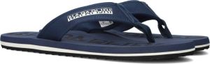 Napapijri Blauwe Teenslippers Elm