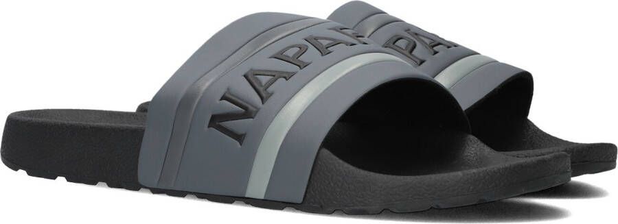 Napapijri Grijze Badslippers Stream