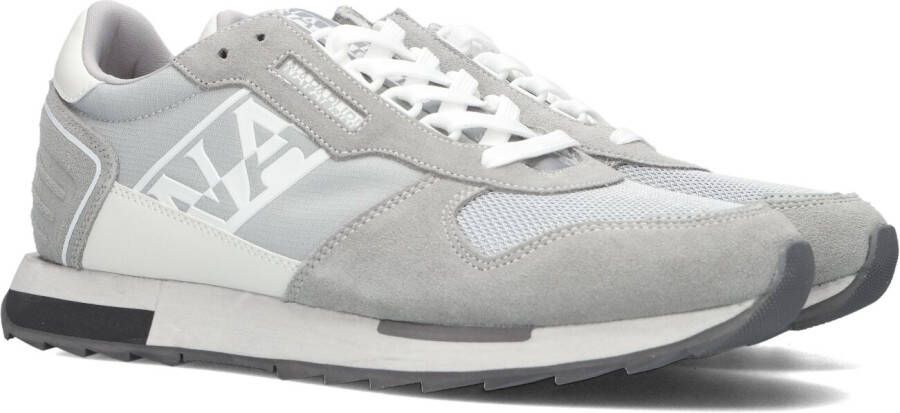 Napapijri Grijze Polyester Sneaker Gray Heren