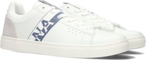 Napapijri White Polyester Sneaker Wit Heren