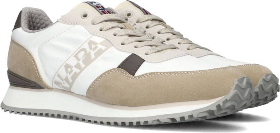 Napapijri Stijlvolle witte sneakers met contrasterende accenten White Heren