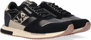 Napapijri Black Polyester Sneaker Zwart Dames
