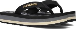 Napapijri Zwarte Teenslippers Stick