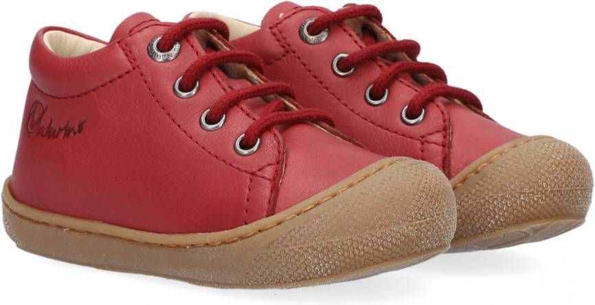 Naturino Cocoon Babyschoenen Babyslofjes Meisjes Rood