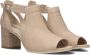 Nerogiardini Stijlvolle hoge hak sandalen Beige Dames - Thumbnail 1
