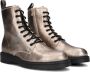 Nerogiardini Elegante Gouden Dames Veterschoenen Yellow Dames - Thumbnail 1