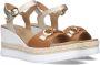 Nero Giardini 513552 Sandalen Met Sleehak Dames Bruin - Thumbnail 1