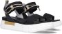 Nerogiardini Zwarte Lage Sandalen Elegante Zomerstijl Black Dames - Thumbnail 1