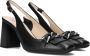 Nero Giardini 512310 Sneakers Leren Sneaker Dames Zwart - Thumbnail 1