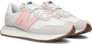 New Balance WS237GA Gebroken wit Suede Lage sneakers Dames
