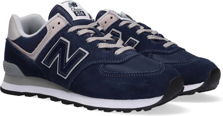 New Balance Blauwe Leren en Synthetische Mesh Sneakers Blue Heren