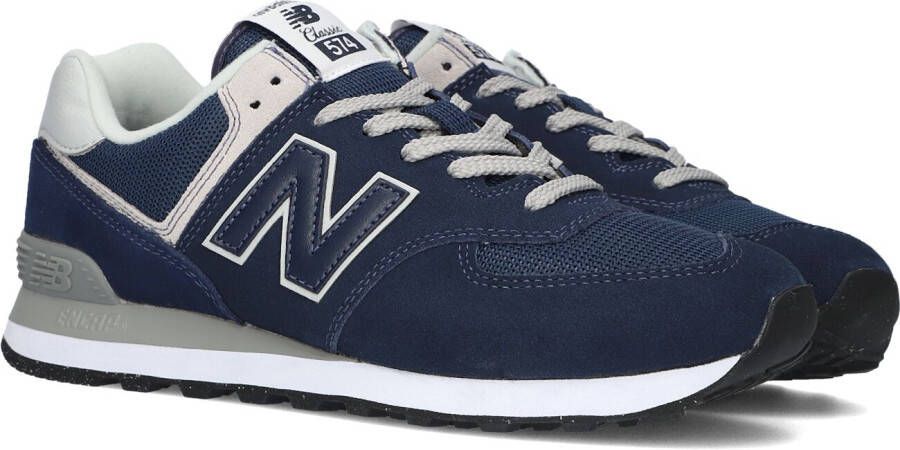 New Balance Blauwe Leren en Synthetische Mesh Sneakers Blue Heren