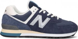 New Balance Marineblauwe 574 Sneakers Blauw Heren