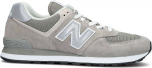 New Balance 574 Heren Schoenen Black Leer Textil Foot Locker