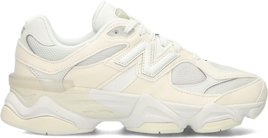 New Balance 9060 Kindersneakers Wit Mesh Synthetisch