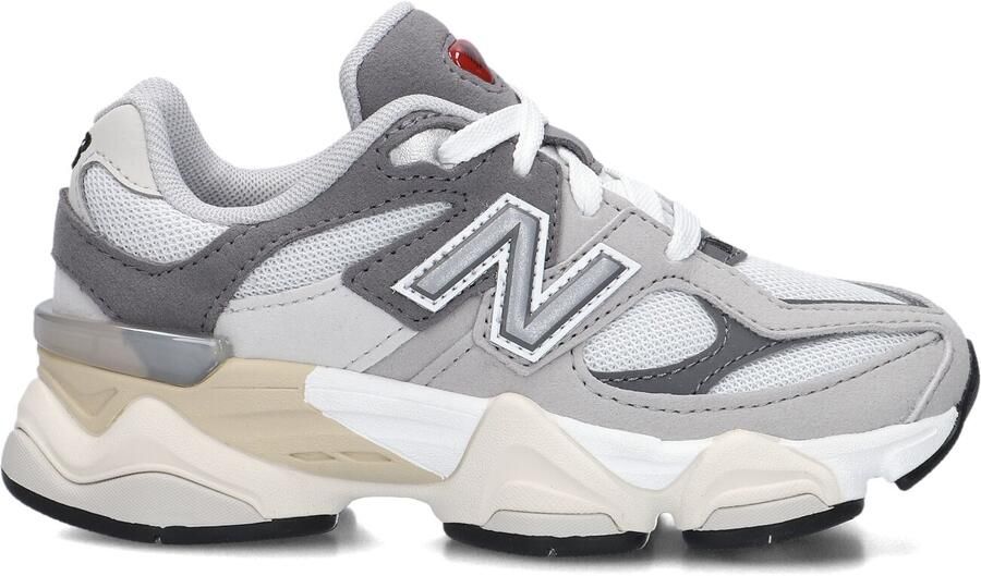 New Balance 9060 Peuterschoenen Grijs Mesh Synthetisch