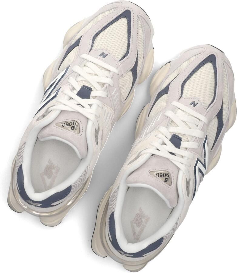 New Balance Sneakers van mesh en suède met iconisch N-monogram White - Foto 4
