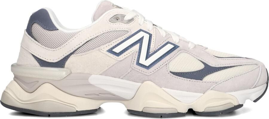 New Balance Sneakers van mesh en suède met iconisch N-monogram White