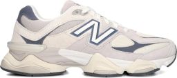 New Balance Sneakers van mesh en suède met iconisch N-monogram White