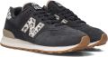 New balance Sneakers laag '574' beige basaltgrijs zwart wit - Zwart
