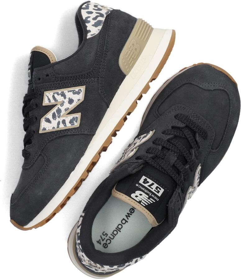 New balance Sneakers laag '574' beige basaltgrijs zwart wit - Foto 14