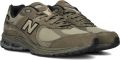New Balance Groene Sneakers van Mesh Suède en Leer Green Heren - Groen