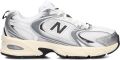 New Balance 530 Sneakers Dames Zilver Synthetisch Textil - Zilver