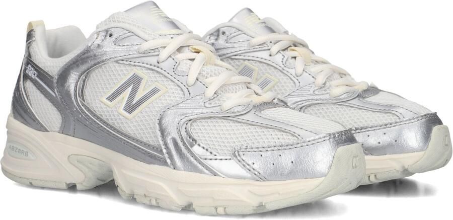 New Balance 530 Sneakers Heren Zilver Textil Synthetisch