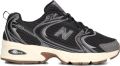 New Balance 530 Sneakers Zwart Textil Synthetisch - Zwart