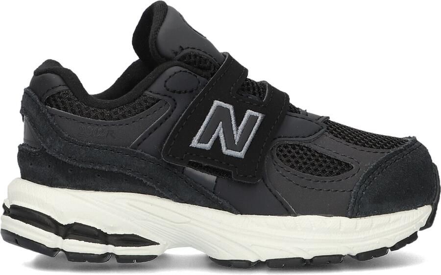 New Balance 2002 sneakers zwart antraciet Leer