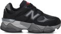 New Balance 9060 Peuterschoenen Zwart Mesh Synthetisch - Zwart
