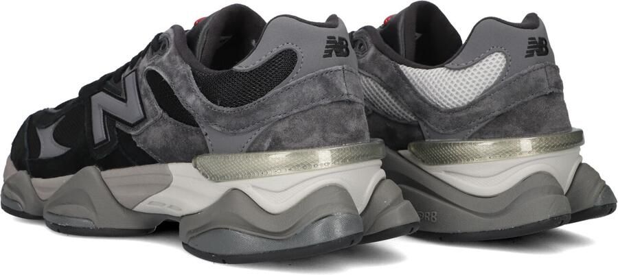 New Balance Zwarte Sneakers Amandel Teen Logo Rubberen Zool Black Heren - Foto 5