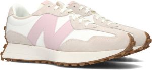 New Balance Oversized Leren Sneakers met Trail Running Zool Wit Dames