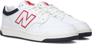 New Balance Witte Lage Sneakers Bb480 M