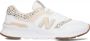 New Balance Cw997 Lage sneakers Leren Sneaker Dames Wit + - Thumbnail 1