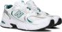 New Balance Retro Style Sneakers met Abzorb Systeem White Unisex - Thumbnail 1