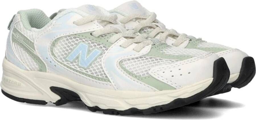 New Balance 530 Sea Salt White Green kleuter sneakers