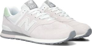 New Balance Witte Lage Sneakers U574