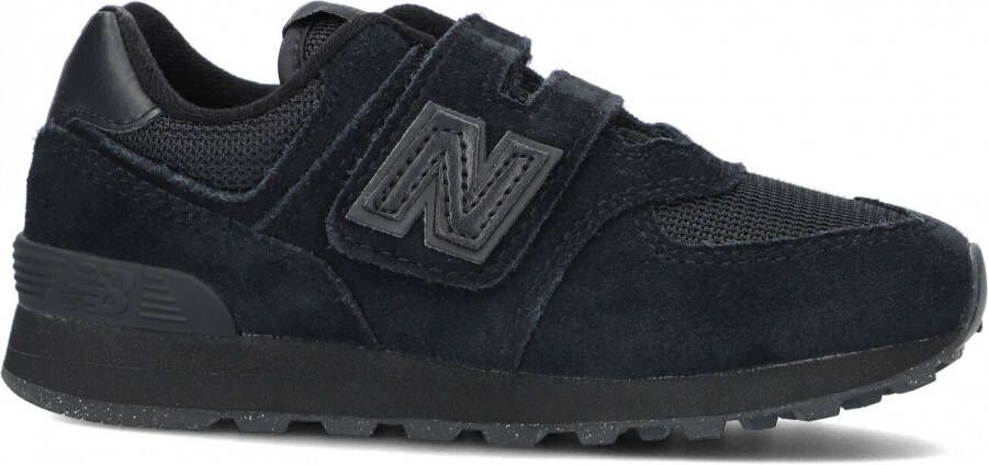 New Balance 574 Unisex Schoenen Zwart Maat: 32.5 Leer Synthetisch Textil Foot Locker