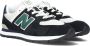 New Balance Zwarte Lage Sneakers Pv574 - Thumbnail 1