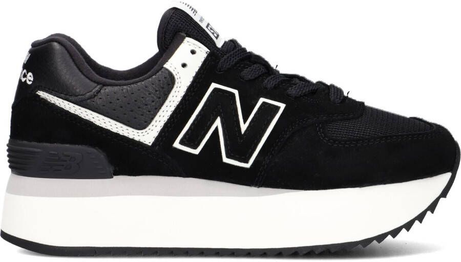 New Balance Wl574 Hgh Lage sneakers Dames Zwart + - Foto 1