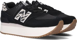 New Balance Iconische Veterschoenen voor Dames Zwart Dames