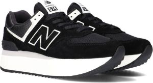 New Balance Wl574 Hgh Lage sneakers Dames Zwart +
