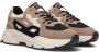 NIK&NIK Daniel chunky suède sneakers beige zwart Suede 40 - Thumbnail 1